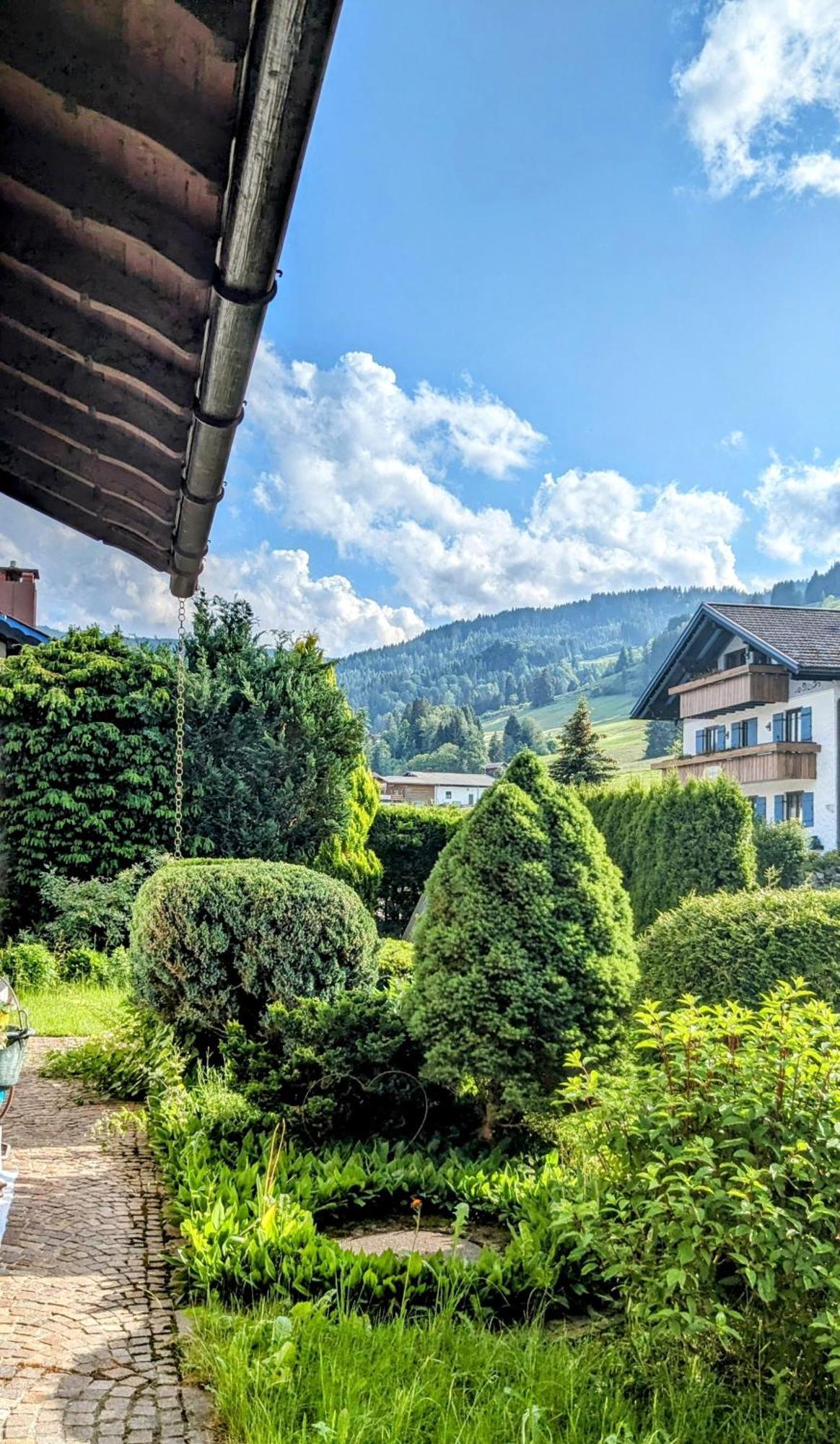 Ferienwohnung Alpenglueck In Bolsterlang Sommerbergbahn Kostenlos المظهر الخارجي الصورة