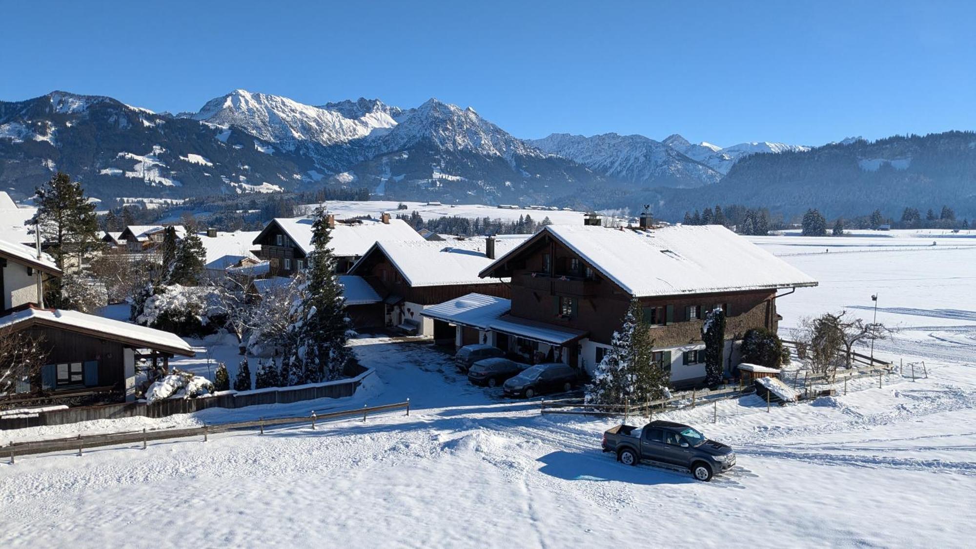 Ferienwohnung Alpenglueck In Bolsterlang Sommerbergbahn Kostenlos المظهر الخارجي الصورة